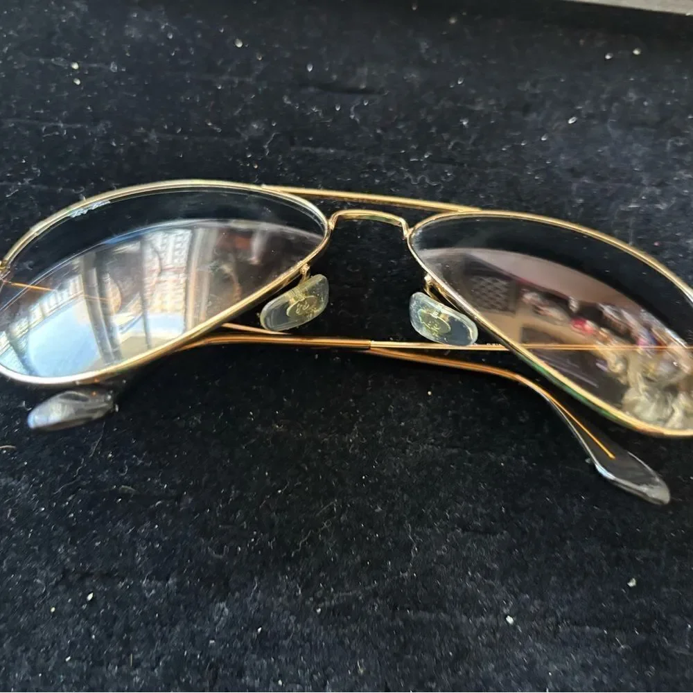 Ray-ban Aviator Gradient Gold Frames Unisex Sunglasses eyewear accessory glasses